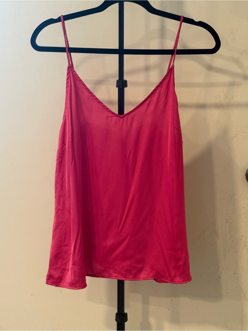stars above Hot Pink V-Neck Spaghetti Strap Cami